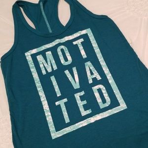 Workout Tank Top "Motivated"